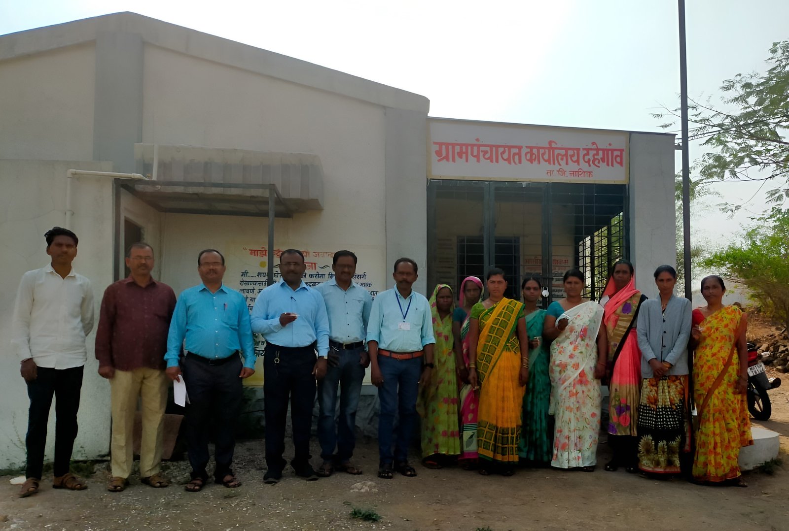 गावाचे दृश्य